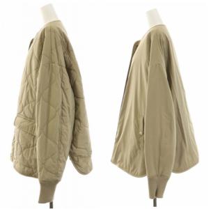 Deuxieme Classe CA22-DEU32 QUILTED CALUX リバーシブル キルティングジャケット ノーカラー