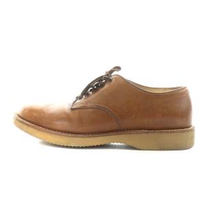 Alden クロムエクセル 5アイレットプレーントゥ ビジネスシューズ レザー 26.5cm 茶