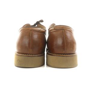 Alden クロムエクセル 5アイレットプレーントゥ ビジネスシューズ レザー 26.5cm 茶
