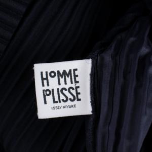 HOMME PLISSE ISSEY MIYAKE HP55JL141 プリーツカーディガン 2 ネイビー