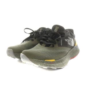 THE NORTH FACE VECTIV Enduris 3 Shoes トレイルランニング スニーカー シューズ 25.5cm 黒 ブラック 緑 グリーン