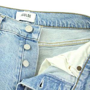 Deuxieme Classe AGOLDE LOS ANGELES 22SS Riley High Rise Straight Crop Jean ダメージ加工デニムパンツ