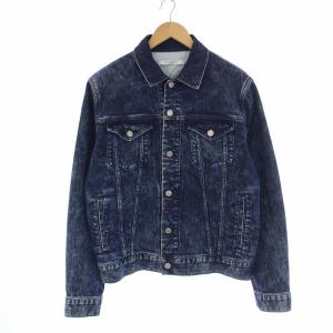 GIVENCHY 19SS スリムフィット バックロゴ Gジャン デニムジャケット L ブルー BM008C5074