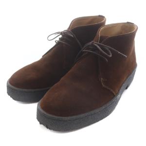 Tricker's MUDGUARD CHUKKA BOOTS マッドガードチャッカブーツ ショート レースアップ スエード 5.5 24.5cm