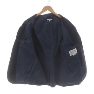 Engineered Garments テーラードジャケット シングル 3B カジュアル コットン S 紺 ネイビー