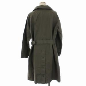 Engineered Garments ロングコート フード ベルト付き S カーキ