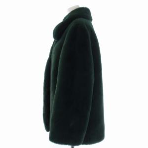 kate spade new york Casual Style Faux Fur Plain Elegant Style Outlet Jackets ステンカラージャケット