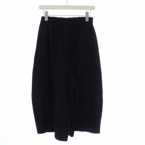 JUNYA WATANABE コムデギャルソン AD2018 ワイドパンツ クロップド ハイウエスト イージー XS 黒 ブラック