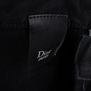 DIOR HOMME ストレッチ スキニー デニムパンツ ジーンズ ボタンフライ 27 黒 ブラック 003D006A0917