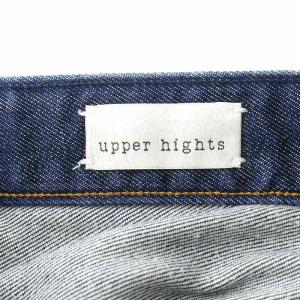 upper hights THE H-RISE BIRKIN デニムパンツ ジーンズ ジーパン ジッパーフライ 25 M インディゴ
