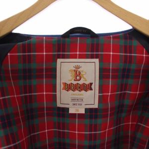 Baracuta G9 ハリントンジャケット 裏地チェック S ネイビー