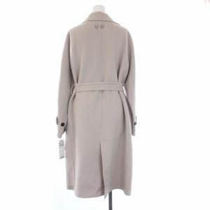 lucien pellat finet ピーコート スカルロゴ ラインストーン XS ピンクベージュ