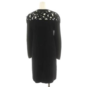 VALENTINO ニットワンピース M ブラック