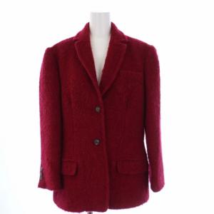 Salvatore Ferragamo スーツ セットアップ 上下 テーラードジャケット スカート I48 XXL 赤 レッド