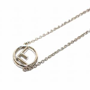 FENDI エフイズ ラインストーン ブレスレット シルバー