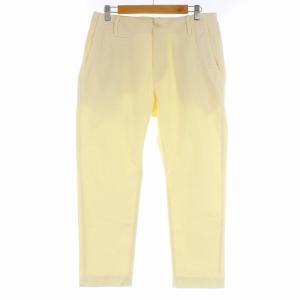 22AW ストレッチコールテーパーパンツ クロップド コーデュロイ ジップフライ L 白 ホワイト 22030440207030
