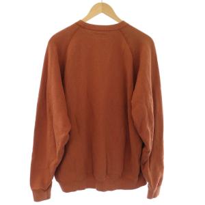 Graphpaper LOOPWHEELER for Graphpaper RAGLAN SWEAT スウェット トレーナー 長袖 1 S オレンジ