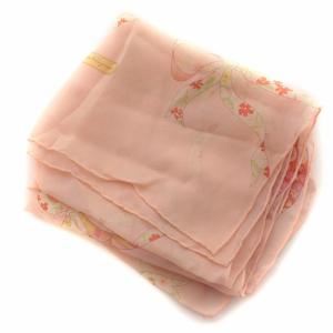 Salvatore Ferragamo ストール マフラー 総柄 ピンク