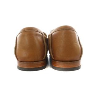 TOD'S コインローファー レザー 7 26.0cm キャメル