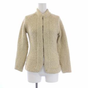 03A ニットカーディガン 38 ベージュ