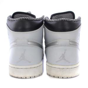 NIKE Air Jordan 1 Mid Pure Platinum Metallic Silver