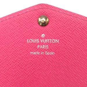 LOUIS VUITTON エピ ポルトフォイユ サラ 長財布 小銭入れ ピンク ブラック M64322
