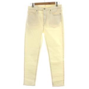 upper hights 23SS THE STELLA 2 デニムパンツ ジーンズ ジーパン ジッパーフライ 26 L 白 ホワイト