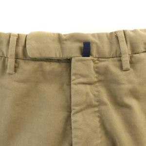 INCOTEX COMFORT CHINO チノパン テーパードパンツ ジップフライ ヴィンテージ加工 42 XS ベージュ
