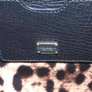 DOLCE&GABBANA ハンドバッグ 2way ゴールド金具 レザー レッド