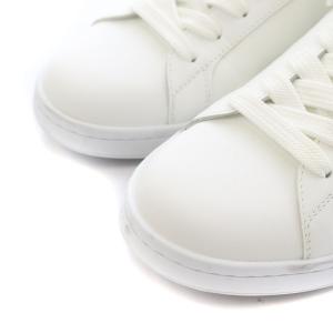 DSQUARED2 BOXER SNEAKERS スニーカー シューズ ローカット レザー 44 29cm 白 ホワイト 黒 ブラック SNM0174