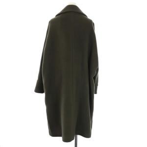 TICCA 21AW チェスターコート ダブル ロング F カーキ