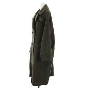 TICCA 21AW チェスターコート ダブル ロング F カーキ