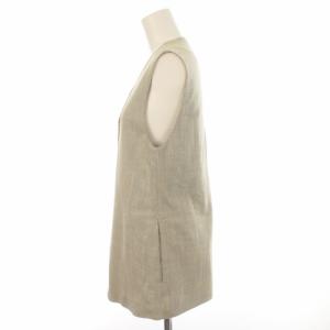 BEAUTY&YOUTH UNITED ARROWS ベスト ジレ 前開き 緑 グリーン