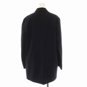 MARGARET HOWELL テーラードジャケット 3B ウール コットン アウター 1 S 紺 ネイビー 578-1112001