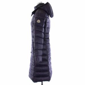 MONCLER MOKACINE ダウンコート アウター ロング フード ジップアップ 00 XXS パープル