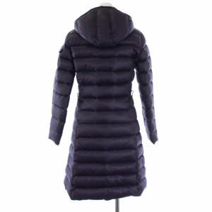 MONCLER MOKACINE ダウンコート アウター ロング フード ジップアップ 00 XXS パープル