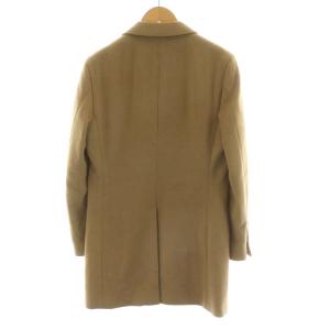 BLACK LABEL CRESTBRIDGE チェスターコート ロング丈 ウール アウター S ベージュ