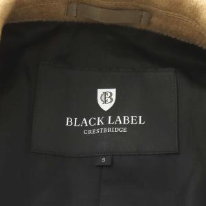 BLACK LABEL CRESTBRIDGE チェスターコート ロング丈 ウール アウター S ベージュ