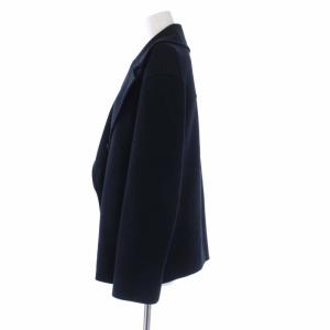 ANAYI 21SS Pコート ピーコート アウター ショート丈 38 M 黒 ブラック