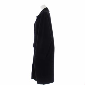 Max Mara チェスターコート アウター ロング カシミヤ混 38 S 黒 ブラック