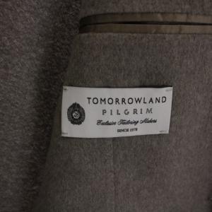 TOMORROWLAND PILGRIM ロロピアーナ テーラードジャケット シングル 2B カシミヤ S グレー