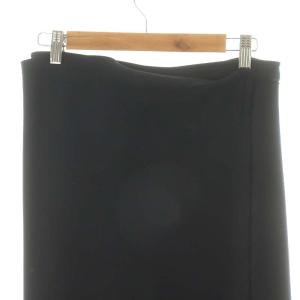Yohji Yamamoto ジャージ地巻きスカート風ラップパンツ アシンメトリー ウール 1 S 黒 ブラック FV-P29-905