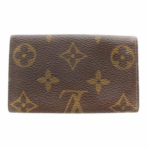 LOUIS VUITTON キーケース ミュルティクレ6 モノグラム 三つ折り 6連 茶 ブラウン M62630
