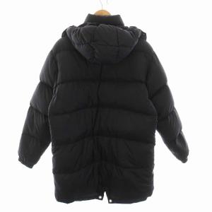 Paul Smith JEANS ダウンジャケット ダウンコート フード付き ジップアップ アウター S 紺 ネイビー