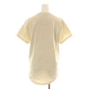 ISABEL MARANT ETOILE エドウィジュマラン EDWIGE MARANT コットンTシャツ カットソー 半袖 クルーネック ロゴプリント XS ベージュ