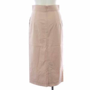 ANAYI 22SS ストレッチツイルタイトスカート ミモレ ロング 36 S ピンク 102217-11-510-41-360
