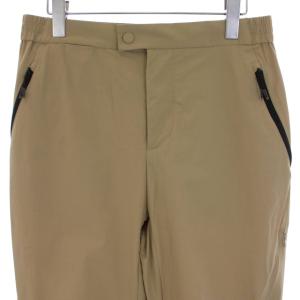 LACOSTE ナイロンパンツ イージーパンツ スリット ロゴボタン FR40 ベージュ