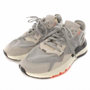 adidas Originals スニーカー シューズ メッシュ スエード US7 25cm グレー EVA 791005