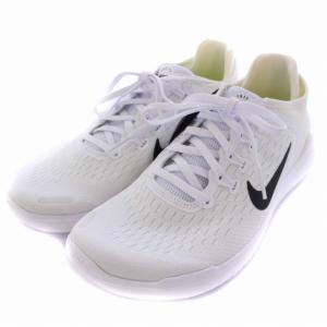 NIKE FREE RUN 2018 スニーカー US7.5 25.5cm ホワイト 942836-100