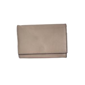 J&M DAVIDSON ロゴ 二つ折り財布  ブラック ベージュ 黒